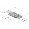 Ensemble Fermeture + gâche à souder - D050216