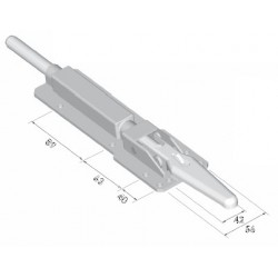 VERROU RIDELLE ACIER PENE LONG