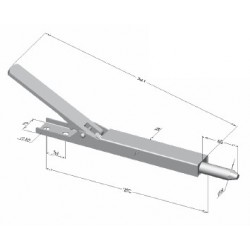 VERROU RIDELLE PENE ROND