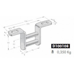 CHARNIERE GALVA 156x60