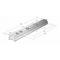 Contre plaque aluminium - D100130