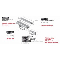 CHARTIR TBM 120x40 acier BRU