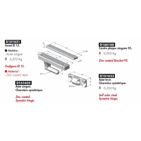 Gond Ø 15 - D101031