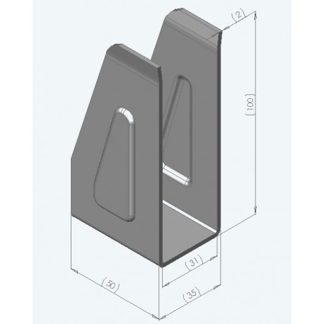 Gousset de rehausse - K300100