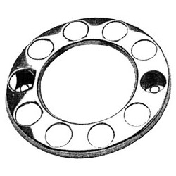 GALETTE 10T CREUX INOX 26