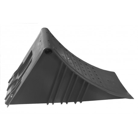 CALE DE ROUE PLASTIQUE NOIR - P450220