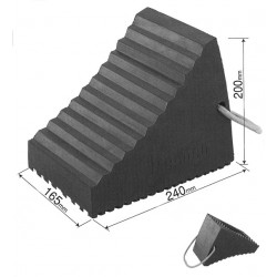 CALE ROUE 240x200 CAOUTCHOUC