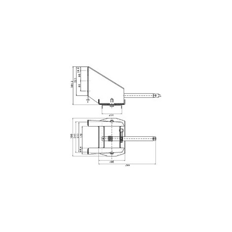 PORTE ROUE A FIXATION LATERALE 6 TROUS - P601015 PORTE ROUE A FIXATION LATERALE 6 TROUS - P601015