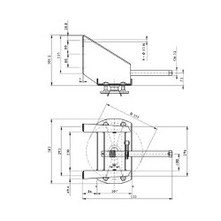 PORTE ROUE SECOURS 10TR E335