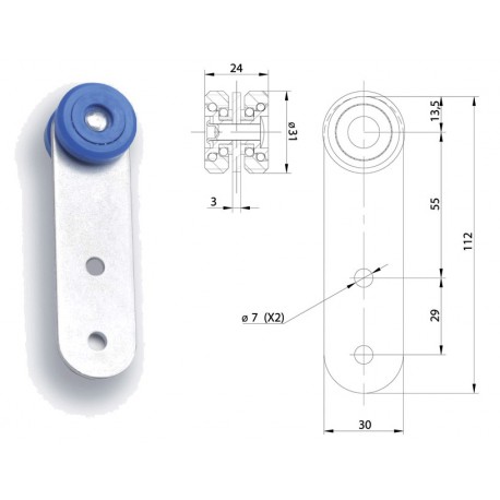 CHARIOT BACHE AFERACIER D31