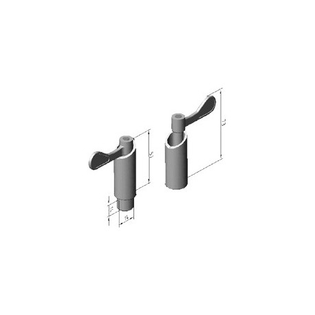 Verrou Ø12mm - G450152 Verrou Ø12mm - G450152