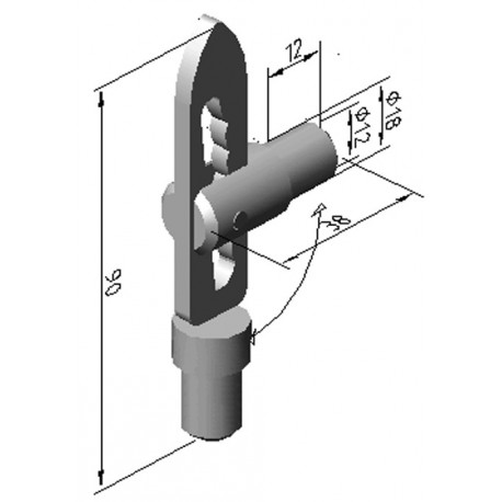 Fermeture antiluce à souder - G450158 Fermeture antiluce à souder - G450158