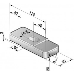 BRIDE CHASSIS EP 4-5-8MM