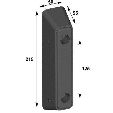 BUTOIR CAOUTCH215x50 ent125