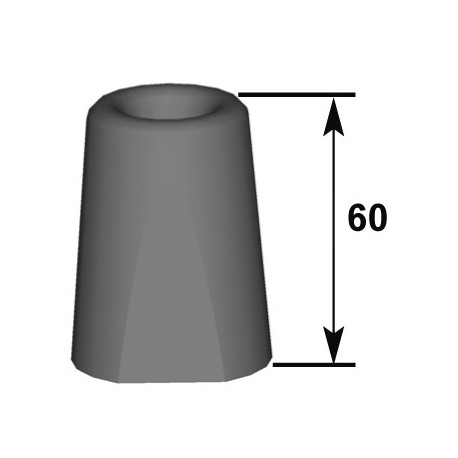 BUTEE CAOUTCHOUC L60