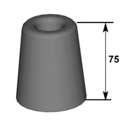 BUTEE CAOUTCHOUC L75