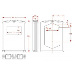 PORTE DOCformat A5 Plastique