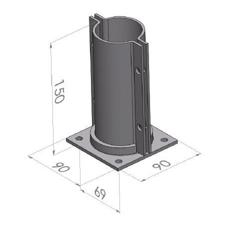 GOUSSET DE CHASSIS- C300053