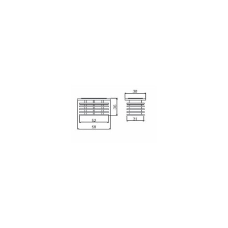 Bouchon plastique pour rancher avant - D152000 Bouchon plastique pour rancher avant - D152000