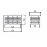 Bouchon plastique pour rancher avant - D152000