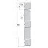 Plinthes Aluminium - D220000
