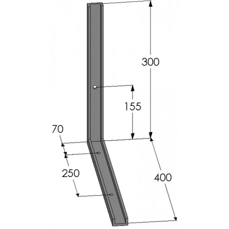 Supports de coffres - A350050