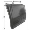 Garde-boue plastique bombé - C050156