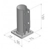Goussets pour support d'ailes - C300055