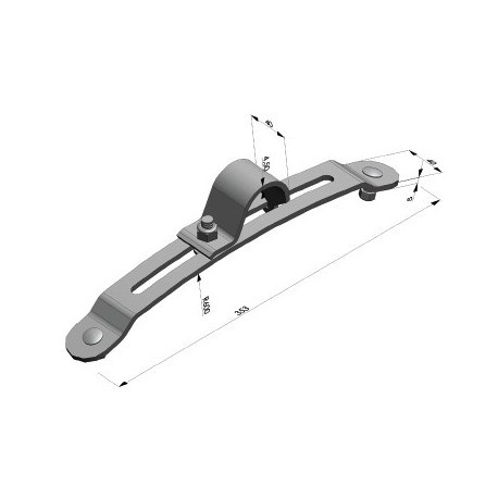 BRIDE REGLABLE D4042 ZINGUEE