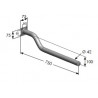 Supports d'ailes déportés Ø42 - C301000