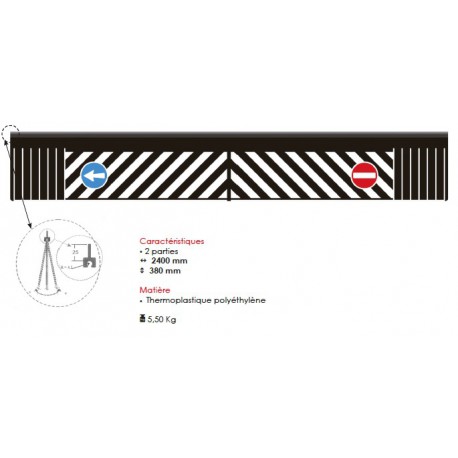 Bavette sous Pare-choc 2 parties - C350240 Bavette sous Pare-choc 2 parties - C350240