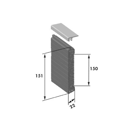 Bavettes anti-dispersion d'eau - C400600