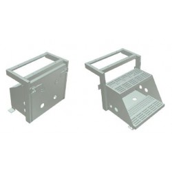 Escabeau rabattable 2 marches