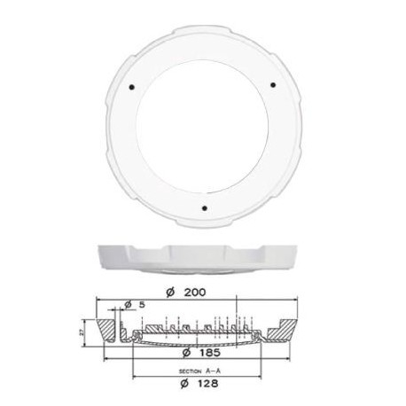 Support Plafonniers à LED 3 en 1 - I600236