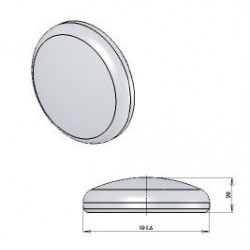 Lot de 2 bouchons acier à souder pour tube de bae-I780090