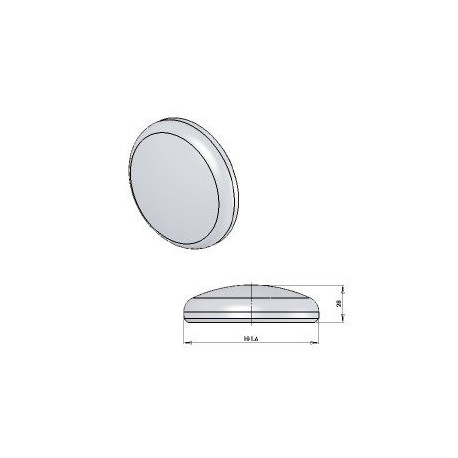 Lot de 2 bouchons acier à souder pour tube de bae-I780090