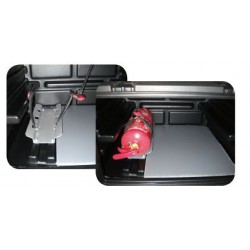 Coffres avec support d'extincteurs 6Kg intégré 1000x500x650 - A004545