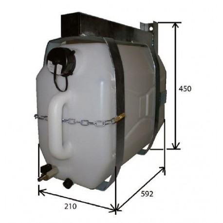 FONTAINE A EAU 25 L PLAST CPLT