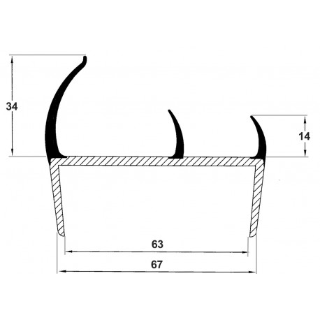 Profils de Porte - F000072 Profils de Porte - F000072