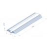 BARRE ANTI ENCASTREMENT FIXE - I780100