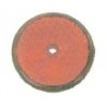 ROND REFL ROUGE D61 TROU CENT