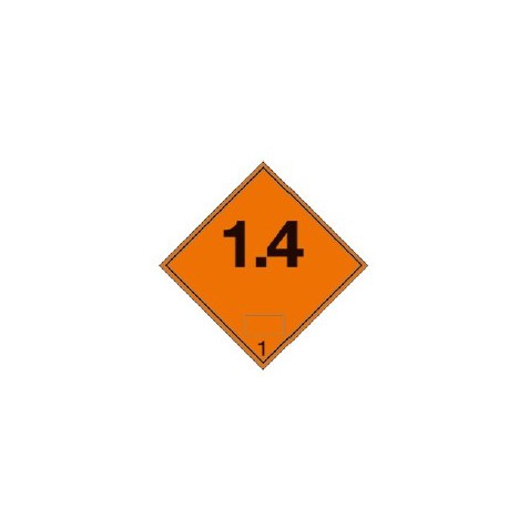 Symbole panneau ADR Adhésif - I300010