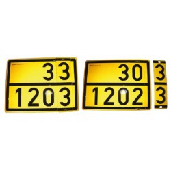 Panneaux de Signalisation Transport Dangereux (ADR) - I300250