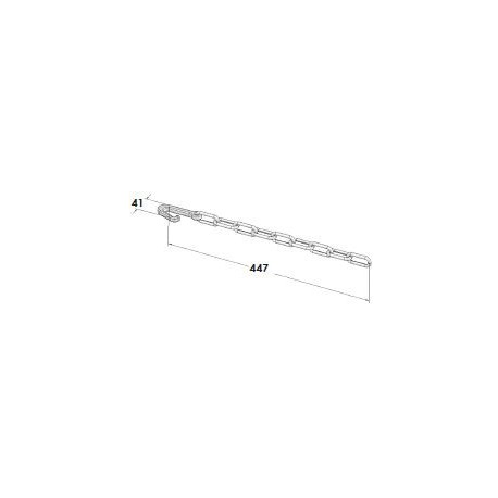 Crochet et chaîne de porte - K450164
