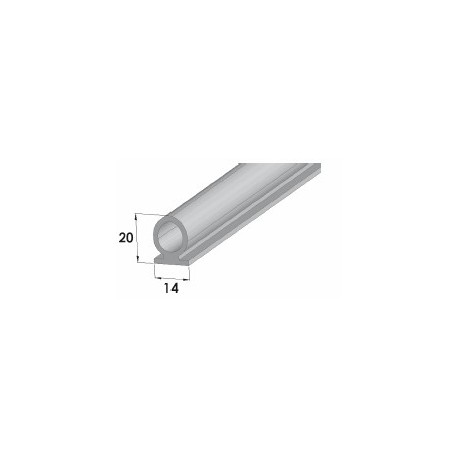 Profils aluminium pour ridelles en 25 mm - F400020