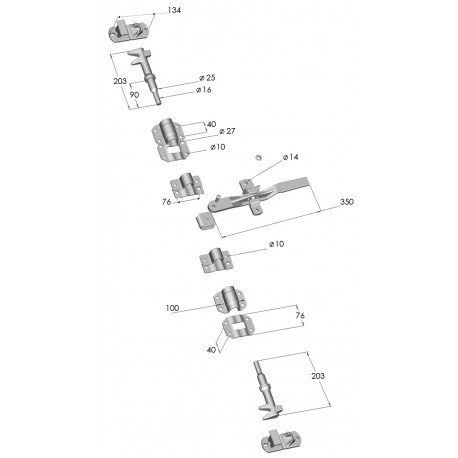 CREMONE CPLTE PTUBE 20X27