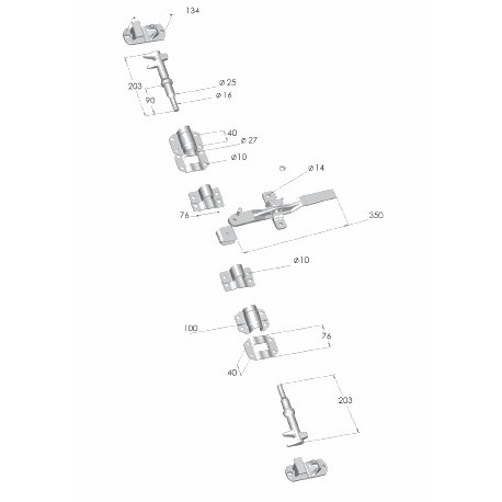 TUBE CREMONE DIAM 27