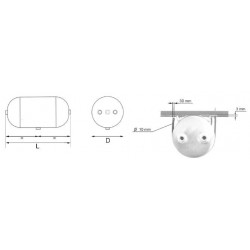 Supports de Bouteilles d’Air Ø360 - L9868