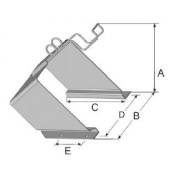 SUPPORT CALE 600 GALVA