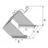 SUPPORT DE CALE DE ROUE - P550301